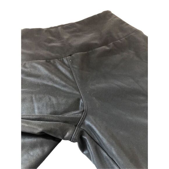 5/$25 SALE Brand New Boom Boom Jeans BBJ Black Biker High Rise Shorts Large - Picture 7 of 17